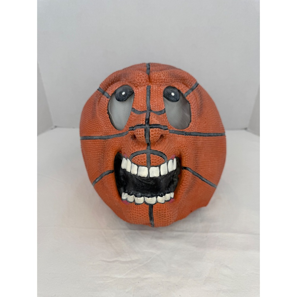 Vintage Easter Unlimited Basketball Mask Halloween Costume Latex Face Mesh Eyes